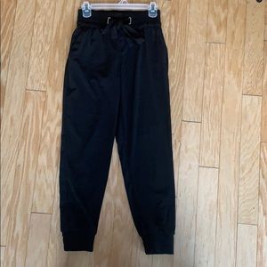 Black joggers